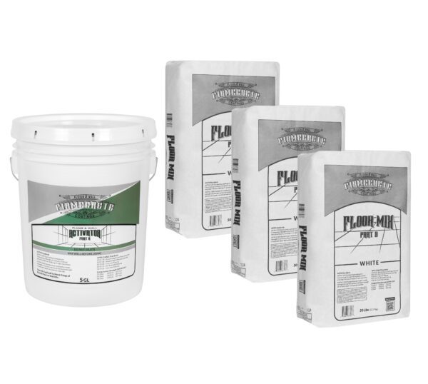 White FirmeCrete® Floor Coating - Image 2