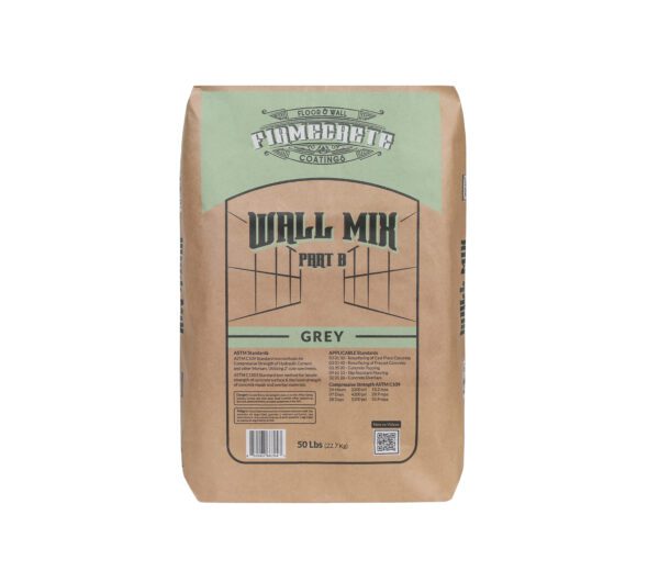 Grey FirmeCrete® Wall Coating