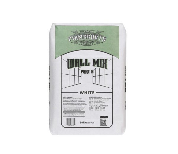 White FirmeCrete® Wall Coating