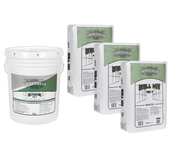 White FirmeCrete® Wall Coating - Image 2
